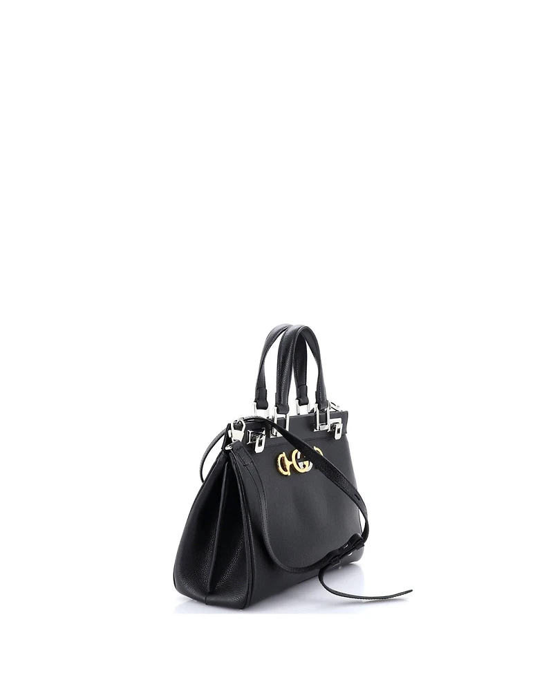 Pre-Owned Gucci Small Zumi Top Handle Bag Leather