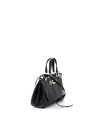 Pre-Owned Gucci Small Zumi Top Handle Bag Leather