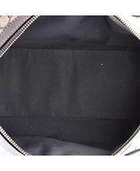 Pre-Owned Gucci Medium Convertible Duffle Bag Gg Coated Canvas