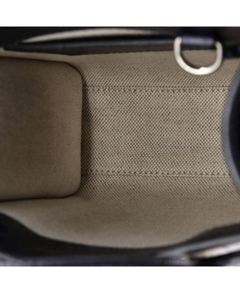 Pre-Owned Gucci Mini Interlocking G Patch Tote Gg Coated Canvas