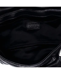 Pre-Owned Gucci Horsebit Chain Shoulder Bag Vertical Quilted Leather