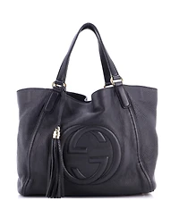 Pre-Owned Gucci Medium Soho Shoulder Bag Leather