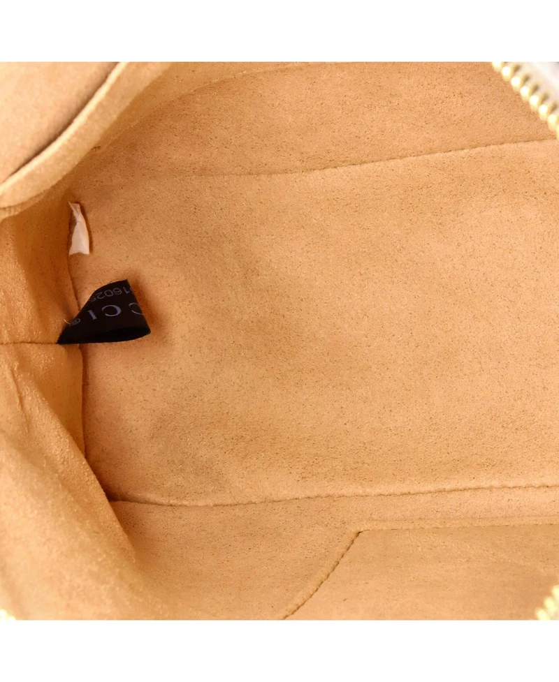 Pre-Owned Gucci Small Ophidia Dome Shoulder Bag Leather