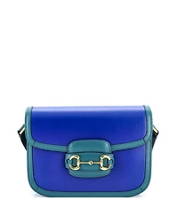 Pre-Owned Gucci Small Horsebit 1955 Shoulder Bag Leather