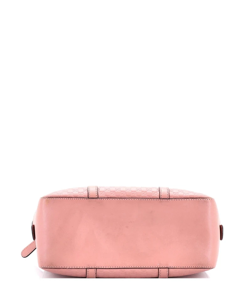 Pre-Owned Gucci Medium Convertible Top Handle Crossbody Bag Microguccissima Leather