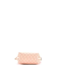 Pre-Owned Gucci Super Mini Ophidia Zip Shoulder Bag Gg Coated Canvas