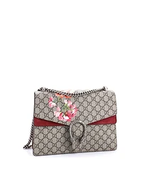 Pre-Owned Gucci Medium Dionysus Bag Blooms Print Gg Coated Canvas