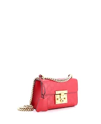 Pre-Owned Gucci Small Padlock Shoulder Bag Guccissima Leather