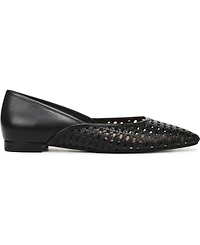 Vionic Womens Gracia Woven Ballet Flats