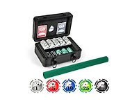 Hongge Texas Holdem Poker Chip Set with 300 Pieces Chips