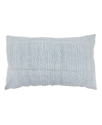 Saro Lifestyle Classic Stripe Decorative Pillow, 14" x 22"
