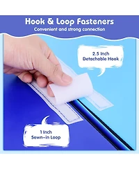 Mecale 2-Piece Step and Slide Soft Foam Climber Set for Infants & Toddlers