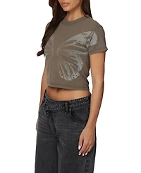 Good For Nothing Women's Silhouette Baby T-Shirt