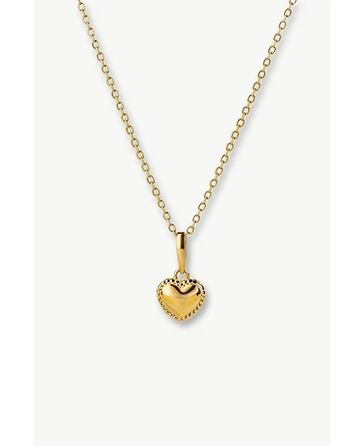 Dainty Sterling Silver Heart Pendant Necklace