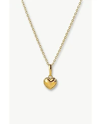 Dainty Sterling Silver Heart Pendant Necklace