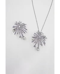 Classicharms Pave Firework Multi Way Brooch Pendant