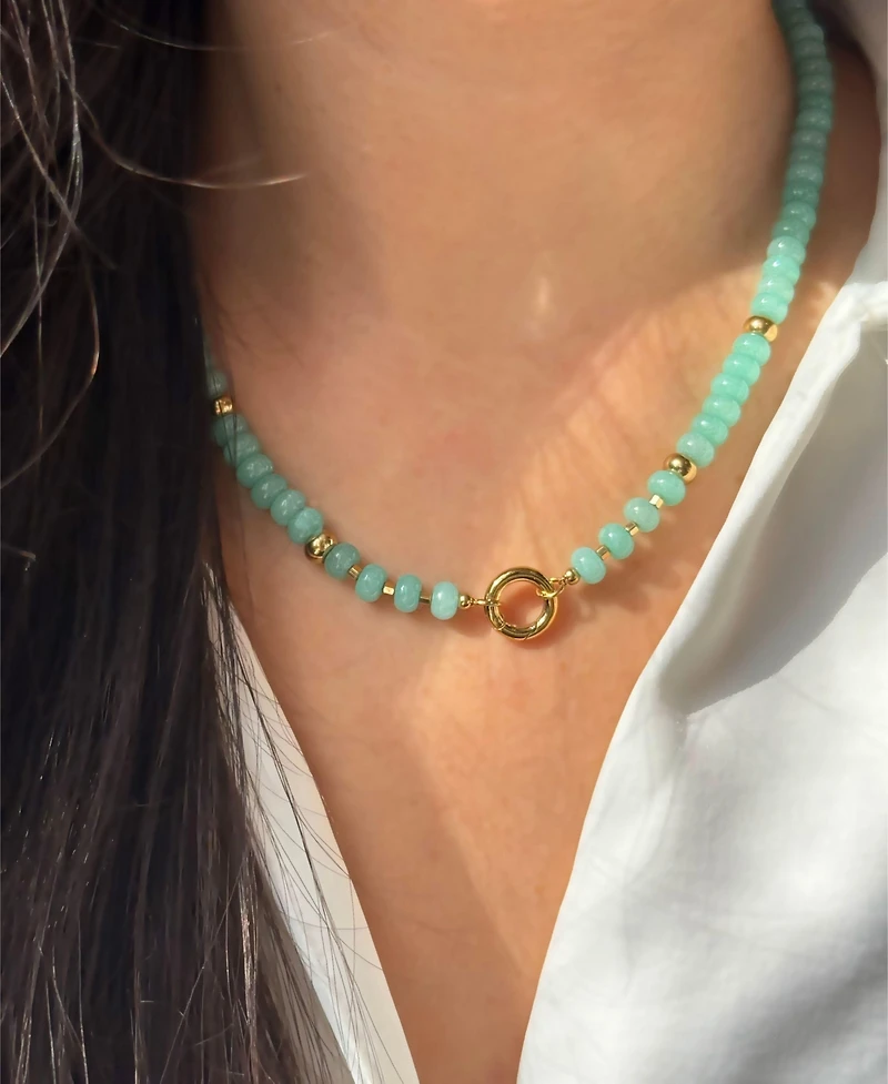 Kamaria Raya Gemstone Beaded Necklace