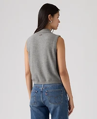Levi's Women's Sleeveless Collared Vest