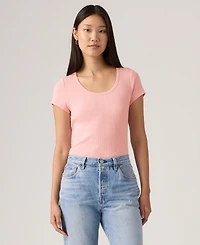 Levi's Women's Short-Sleeve Crew Neck Top