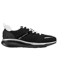 Karl Lagerfeld Men's Lace-Up Runner Logo Sneakers