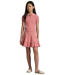 Polo Ralph Lauren Girls' 7-16 Mini-Cable Tiered Skirt