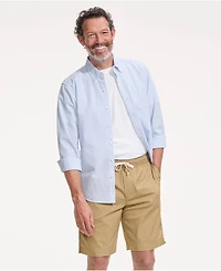 Lands' End Big & Tall 9" Classic Fit Lightweight Twill Deck Short