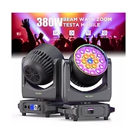 Artudatech Zoom Moving Head Stage Light with 380W Rgbw LEDs and DMX512