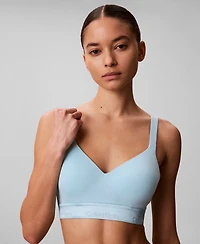 Calvin Klein Women's Icon Metallic Molded Cups Bralette