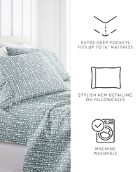 ienjoy Home Soft Lines 4-p.c. Sheet Set