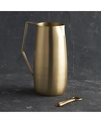 The Collective Home, Artisan Brass Pitcher