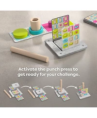 Haba Fast Factory: Exciting Robot-Themed Sequence Board Game, Ideal Family Board Games and Fast-Paced Assembly Robot Board Games for Kids 8-12 and up