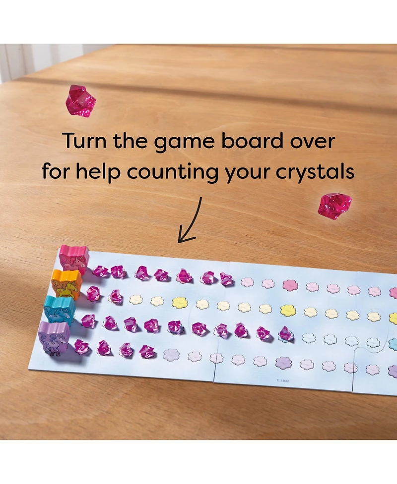 Haba Unicorn Glitterluck Cloud Crystals - A Sparkling Dice Games Competition, Children's Games and Unicorn Gifts for Ages 3+