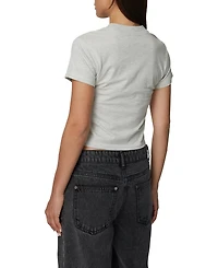 Good For Nothing Women's Halftone Baby T-Shirt