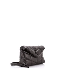 Pre-Owned Saint Laurent Mini Loulou Puffer Shoulder Bag Quilted Leather