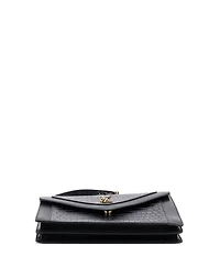 Pre-Owned Saint Laurent Gaby Envelope Satchel Embossed Leather