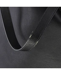 Pre-Owned Saint Laurent Large Bold Tote Leather with Applique