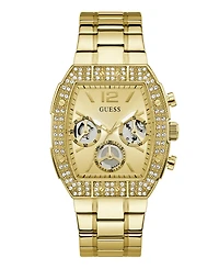 Guess Men's Gold-Tone Multi-Function Watch, 41mm