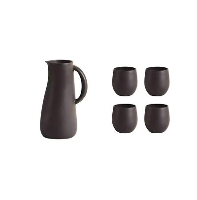 Gharyan Stoneware, Serenity Jug and Cup Set