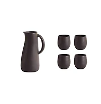 Gharyan Stoneware, Serenity Jug and Cup Set