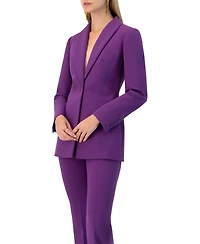 Ivonne Women's Shwal Collar Single-Breasted Blazer