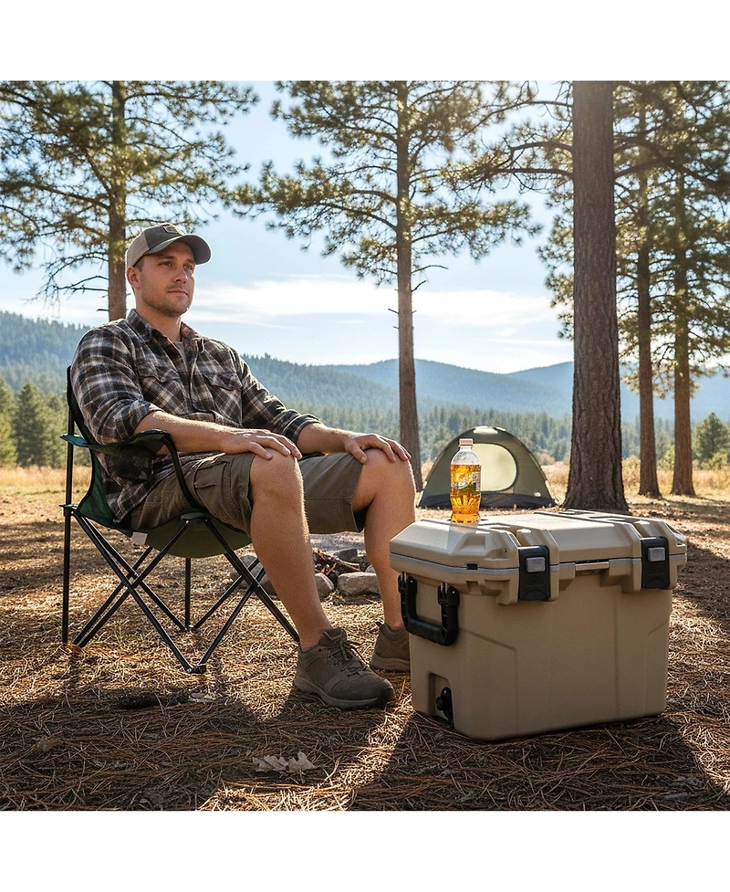 Sugift Ultra Light Hard Cooler 53 Quart Injection Molded Ice Chest