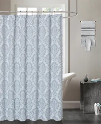 Dainty Home Vanessa Shower Curtain, 72" x 72"