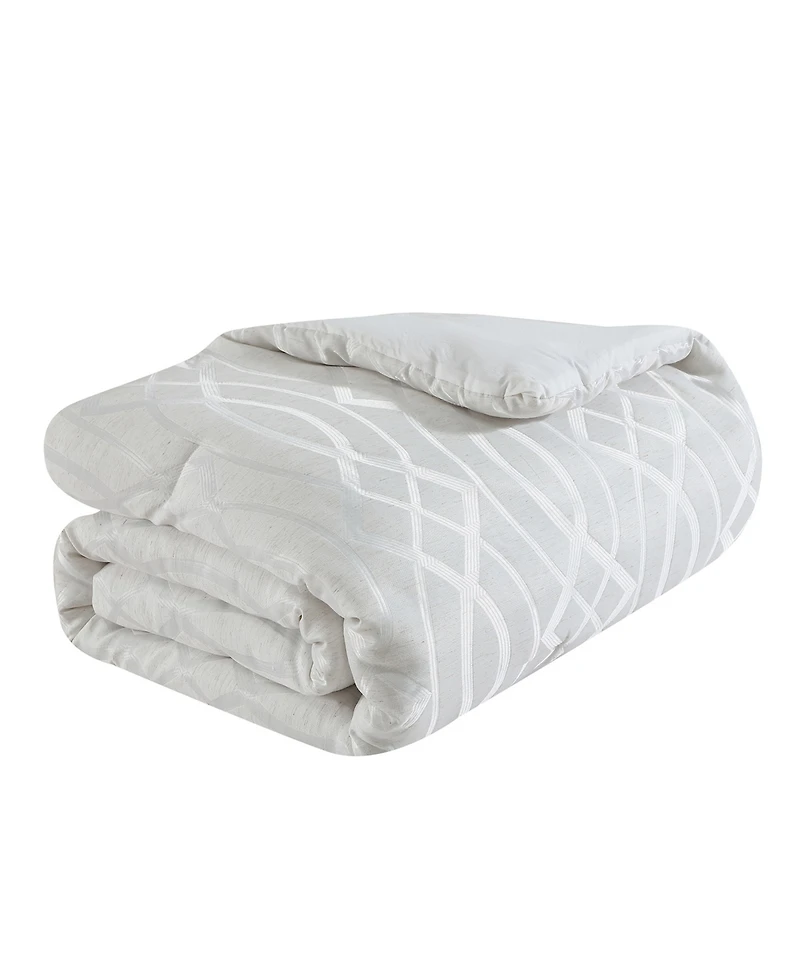 Vcny Home Trellia Trellis Jacquard 5-Pc. Comforter Set