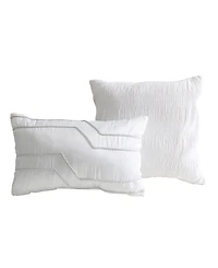 Vcny Home Blanca Jacquard Geometric 5-Pc. Comforter Set