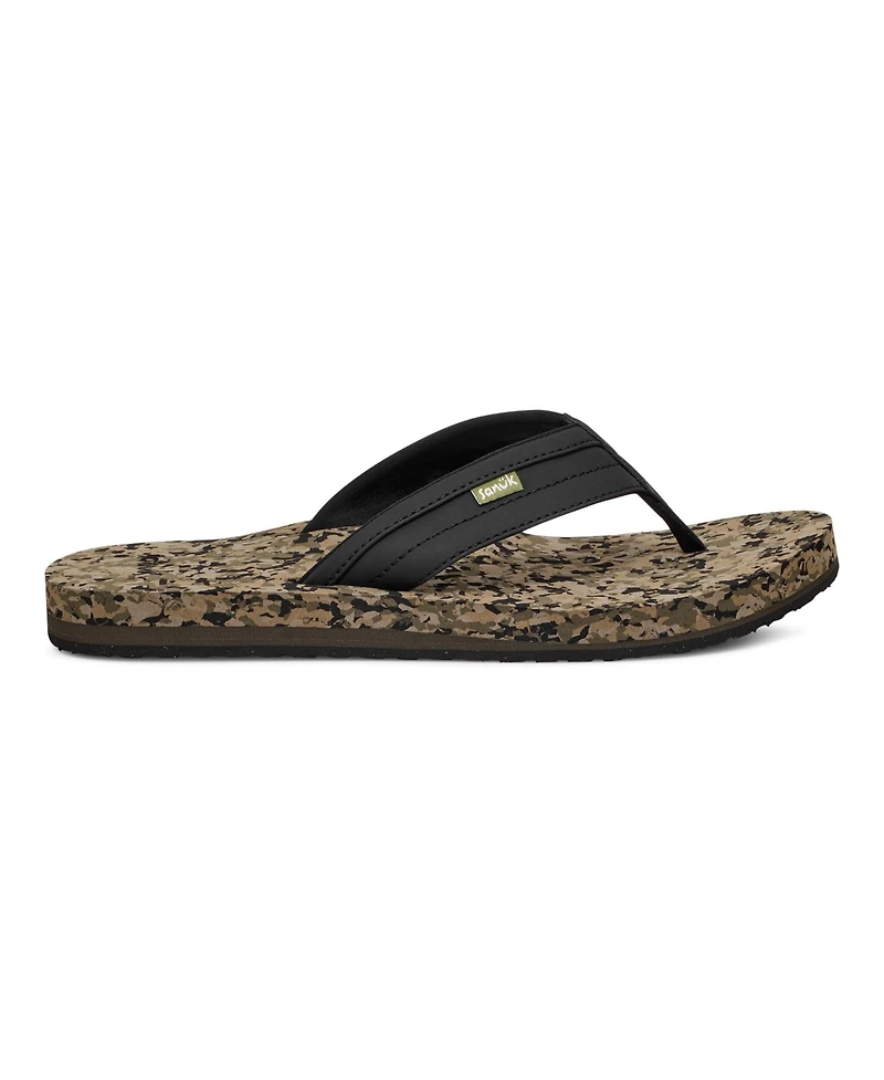 Sanuk Men's Ziggy Softest Slip-On Sandals