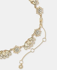 Marchesa Crystal Antique Dynamic Collar Necklace, 16" + 3" extender