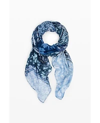 Desigual Women's Rectangular Denim Patch Scarf