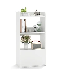 Slickblue 3 Tier Freestanding Bookshelf with Open Shelves for Storage