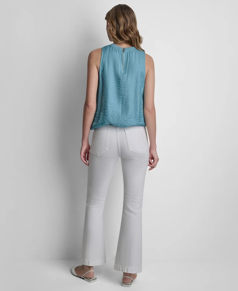 Dkny Women's Sleeveless Twinkle Bubble Tank Top