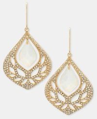 lonna & lilly Stone Branch Orbital Drop Earrings